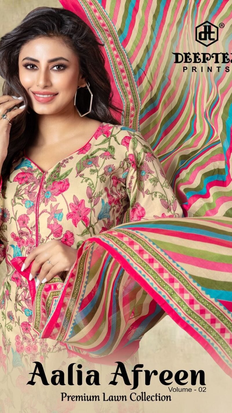 Deeptex Aalia Afreen Vol-02 – Karachi Dress Material (4)