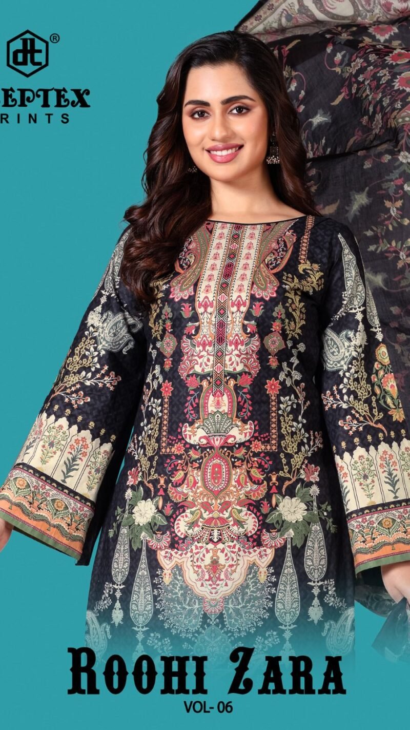 Deeptex Roohi Zara Vol-06 – Dress Material (10)