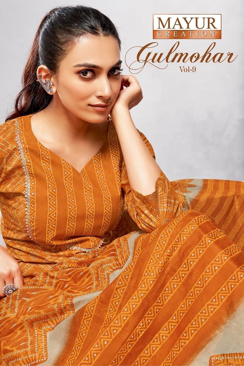 MAYUR GULMOHAR VOL-9 Dress Material Ethnic Suits (9)