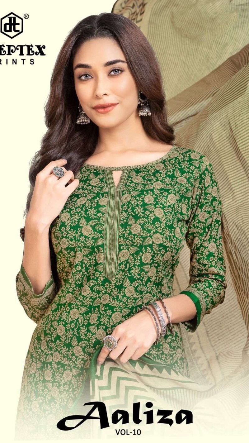 DEEPTEX Aaliza Vol 10 Premium Printed Dress Material